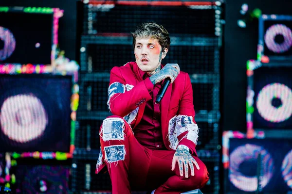 June 2019 Rock Werchter Festival Belgium Concert Bring Horizon — Stock Photo, Image