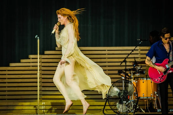 Juni 2019 Rock Werchter Festival België Concert Van Florence Machine — Stockfoto