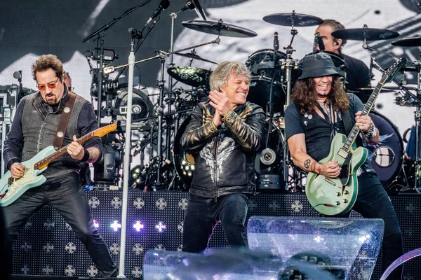 Bon Jovi Performance Goffertpark 2019 — 스톡 사진