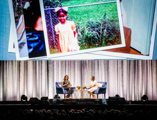 Była Pięść Lady Michelle Obama Ziggo Dome Kwietnia 2019 Roku — Zdjęcie stockowe