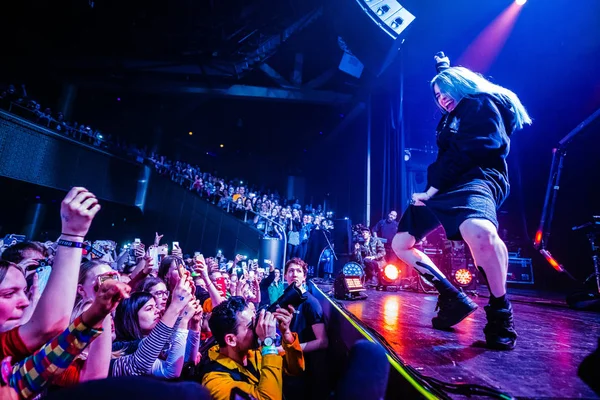 2020 Tivoli Vredenburg Utrecht Países Bajos Billie Eilish — Foto de Stock