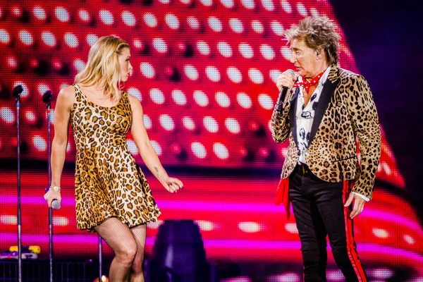 Rod Stewart Ziggo Dome Ban 2019 Január Amszterdamban — Stock Fotó