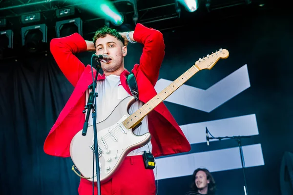 Června2019 Rock Werchter Festival Belgie Koncert Mořských Dívek — Stock fotografie