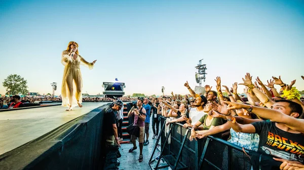 Juin 2019 Festival Rock Werchter Belgique Concert Florence Machine — Photo
