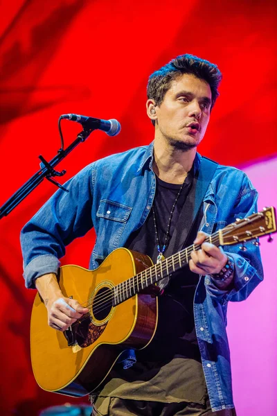 Cantante John Mayer Ziggo Dome Octubre 2019 Ámsterdam Países Bajos — Foto de Stock
