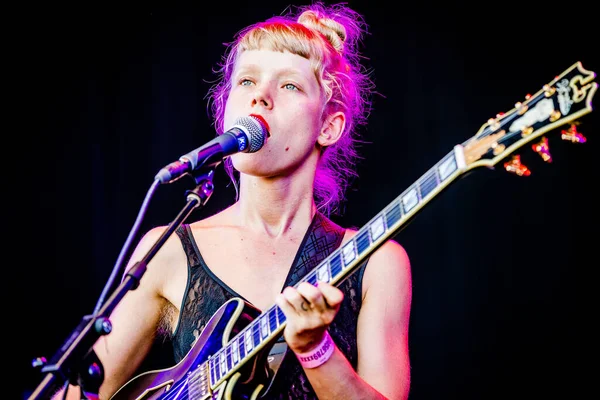 June 2019 Rock Werchter Festival Belgium Concert Anne Phoebe Lou — Stock Photo, Image