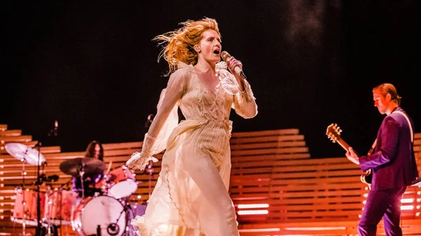 Juni 2019 Rock Werchter Festival België Concert Van Florence Machine — Stockfoto