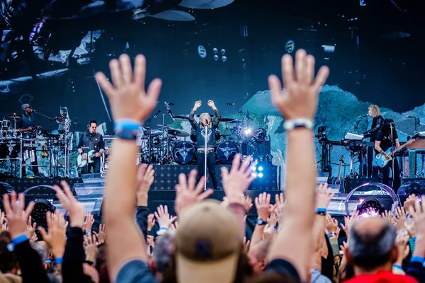 Bon Jovi Performance Goffertpark 2019 — Stock Photo, Image