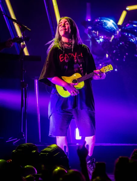 2020 Tivoli Vredenburg Utrecht Netherlands Billie Eilish — Stock Photo, Image