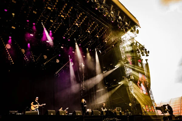 Haziran 2018 Pinkpop Festivali Landgraaf Hollanda Anouk Konseri — Stok fotoğraf