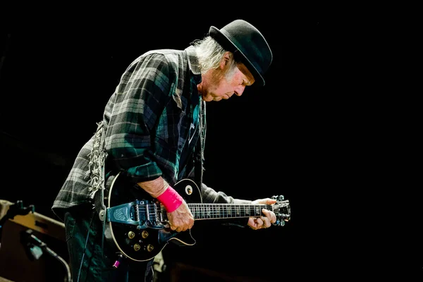 Julho 2019 Ziggo Dome Amsterdã Holanda Concerto Neil Young Promessa — Fotografia de Stock