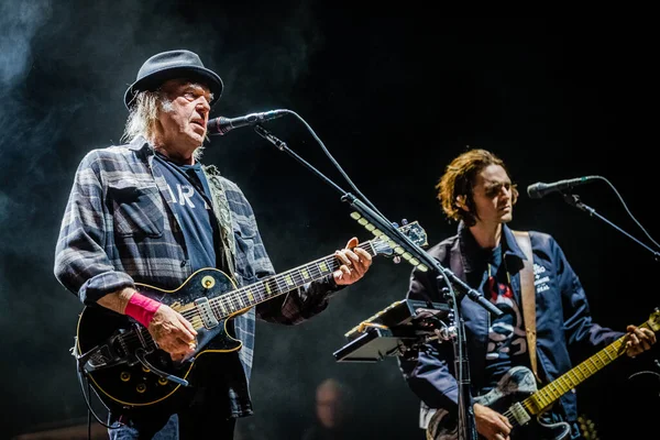 July 2019 Ziggo Dome Amsterdam Netherlands Concert Neil Young Promise — Stock Photo, Image