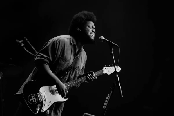 Junio 2018 Pinkpop Festival Landgraaf Países Bajos Concierto Michael Kiwanuka — Foto de Stock