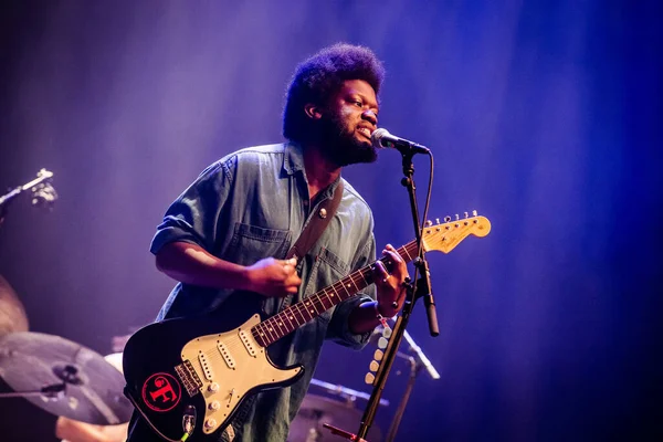 Junio 2018 Pinkpop Festival Landgraaf Países Bajos Concierto Michael Kiwanuka — Foto de Stock