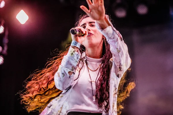 June 2019 Rock Werchter Festival Belgium Concert Naaz — Stock Photo, Image