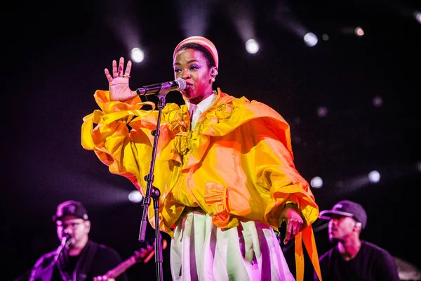 Lauryn Hill Vystoupení Jazzovém Festivalu Severu Moře 2019 — Stock fotografie