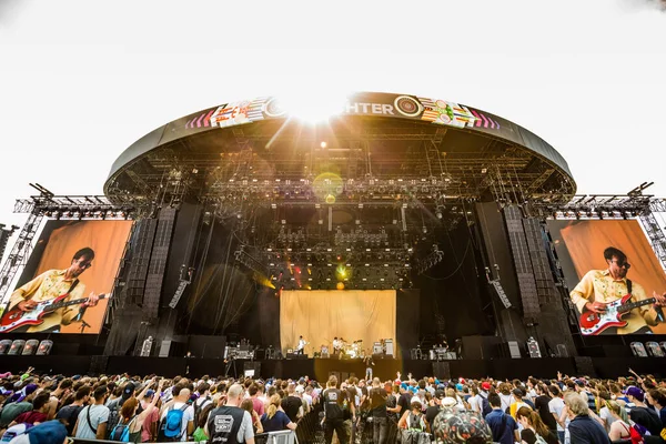 Června2019 Rock Werchter Festival Belgie Koncert Očkovacích Látek — Stock fotografie