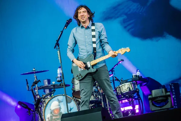 Junio 2019 Rock Werchter Festival Bélgica Concierto Patrulla Nieve — Foto de Stock