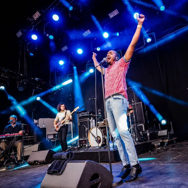 Června2019 Rock Werchter Festival Belgie Koncert Duranda Jonese — Stock fotografie