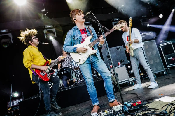 Června2019 Rock Werchter Festival Belgie Koncert Academic — Stock fotografie