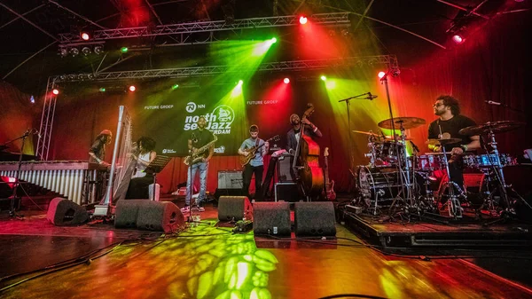 Temmuz 2019 Kuzey Denizi Caz Festivali Ahoy Rotterdam Hollanda Makaya — Stok fotoğraf