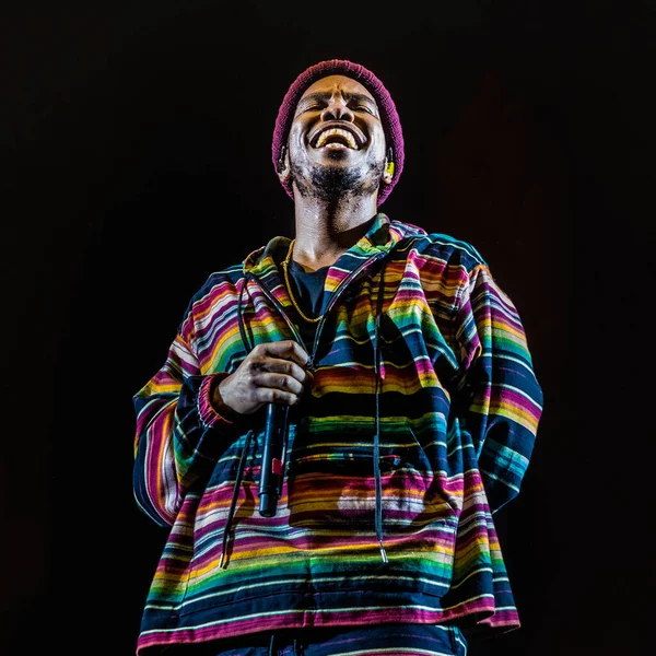 Anderson Paak Beim Rock Werchter Festival Werchter Belgien Juli 2018 — Stockfoto