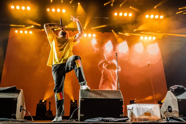 Junho 2019 Rock Werchter Festival Bélgica Concerto Post Malone — Fotografia de Stock