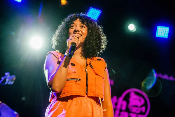 Junio 2019 Rock Werchter Festival Bélgica Concierto Mahalia — Foto de Stock