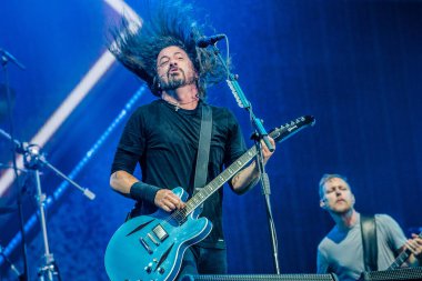 15-17 June 2018. Pinkpop Festival, Landgraaf, The Netherlands. Concert of Foo Fighters