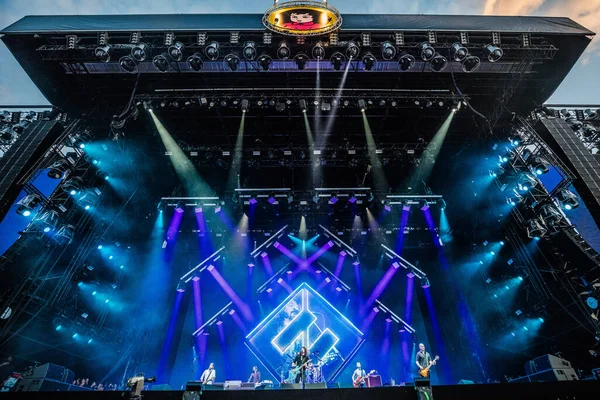 Junio 2018 Pinkpop Festival Landgraaf Países Bajos Concierto Foo Fighters — Foto de Stock