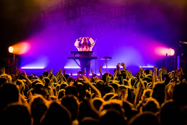 Października 2018 Melkweg Amsterdam Koncert Tones — Zdjęcie stockowe