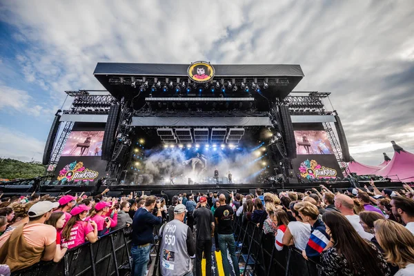 Juni 2018 Pinkpop Festival Landgraaf Nederland Concert Van Redactie — Stockfoto