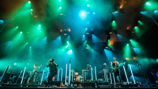 Haziran 2018 Pinkpop Festivali Landgraaf Hollanda Blaudzun Konseri — Stok fotoğraf