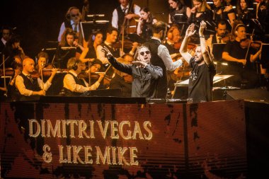 Dimitri Vegas & Like Mike performance in Ziggo Dome 2019