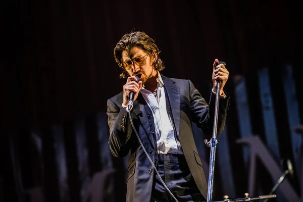 Arctic Monkeys Performance Best Bewaarde Geheim 2018 — Stockfoto