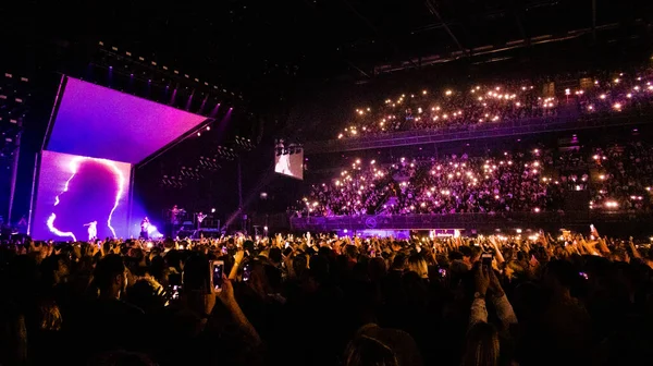 Singer Khalid Ziggo Dome 2019 네덜란드 암스테르담에서 — 스톡 사진