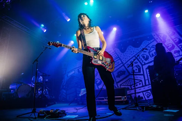 Sierpnia 2019 Raz Blue Moon Festival Holandii Koncert Courtney Barnett — Zdjęcie stockowe