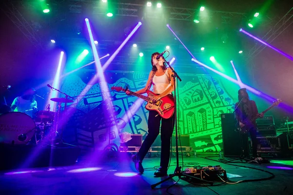 Sierpnia 2019 Raz Blue Moon Festival Holandii Koncert Courtney Barnett — Zdjęcie stockowe