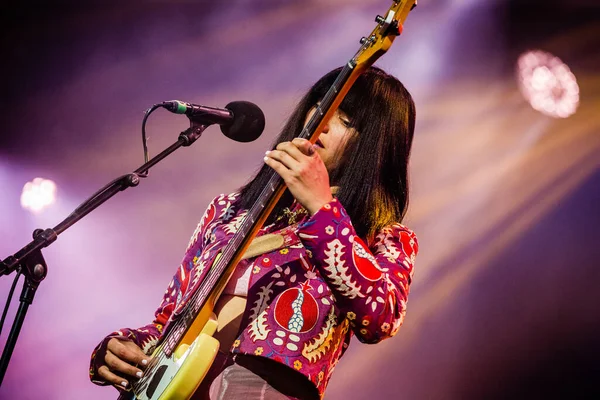 Khruangbin Rendimiento Secreto Mejor Guardado — Foto de Stock