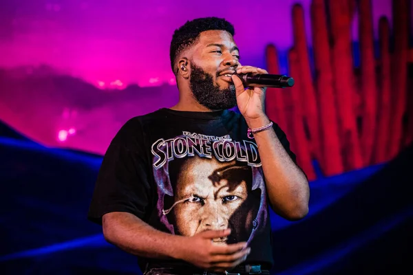 Singer Khalid Ziggo Dome October 2019 Amsterdam Netherlands — Stock Photo, Image