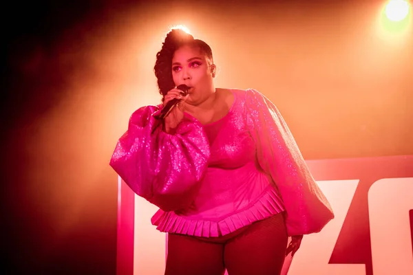 Lizzo Performance Paradiso Noord 2019 — Stock Photo, Image