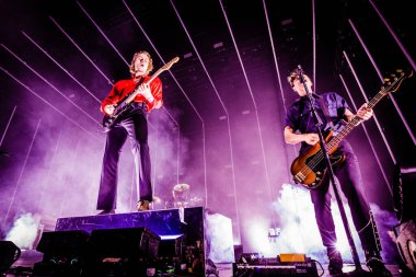 Five Seconds Of Summer band at AFAS on November 5, 2018 in Amsterdam, Netherlands