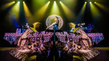 Within Temptation band at AFAS on November 23, 2018 in Amsterdam, Netherlands clipart