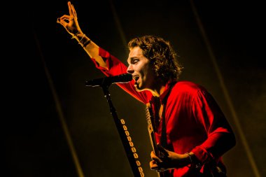 Five Seconds Of Summer band at AFAS on November 5, 2018 in Amsterdam, Netherlands