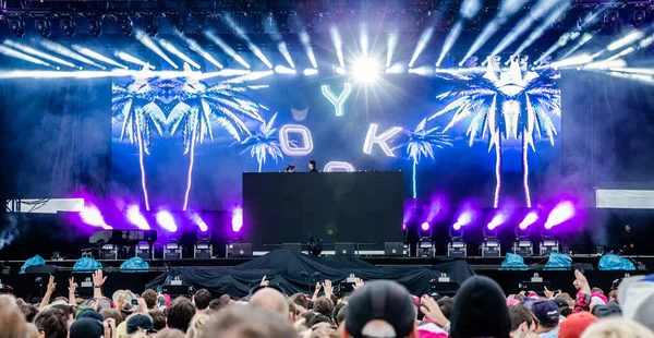 Juni 2019 Pinkpop Festival Landgraaf Nederland Concert Van Kygo — Stockfoto