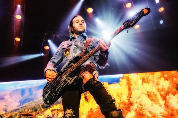 Kwiecień 2018 Afas Live Amsterdam Koncert Fall Out Boy — Zdjęcie stockowe