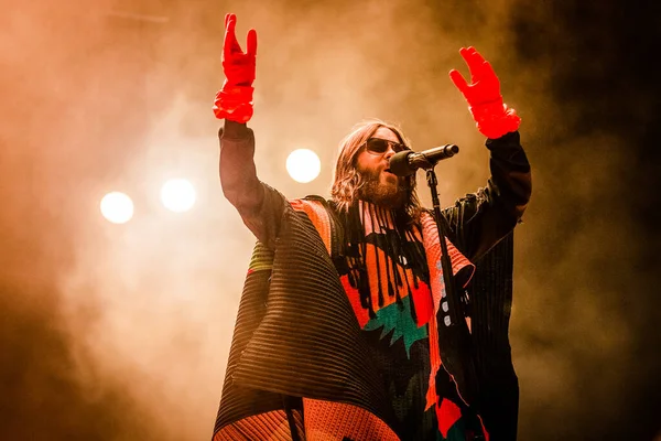 Seconds Mars Band Ziggo Dome March 2018 Amsterdam Netherlands — стоковое фото