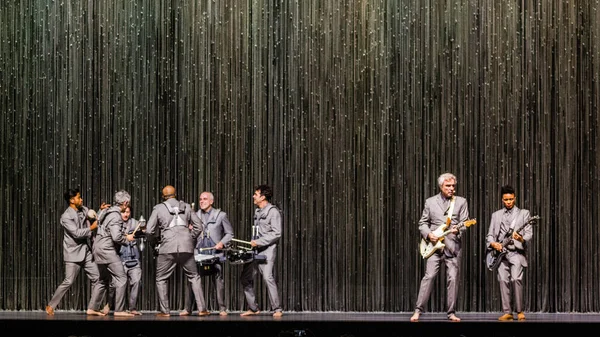 David Byrne Rock Werchter Festival Werchter Bélgica Julio 2018 — Foto de Stock