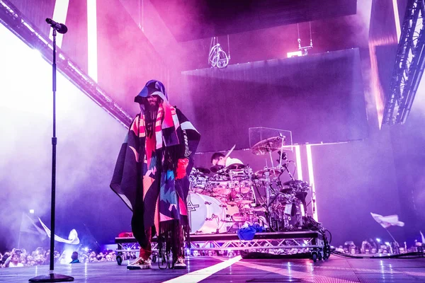 Thirty Seconds Mars Band Ziggo Dome March 2018 Amsterdam Netherlands — Stock Photo, Image