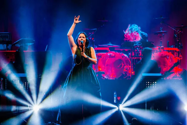 Evanescence Band Afas Den Mars 2018 Amsterdam Nederländerna — Stockfoto